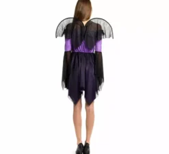 Costume da fata gotica viola per donna