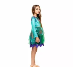 Costume da fata pavone per bambine