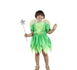 Costume da fata verde per bebè e bambina