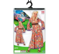Costume da figura hippie con cintura per donna