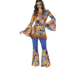 Costume da fiore hippie per donna