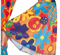 Costume da fiore hippie per donna