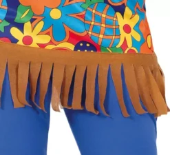 Costume da fiore hippie per donna