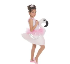 Costume da flamenco rosa per bambini