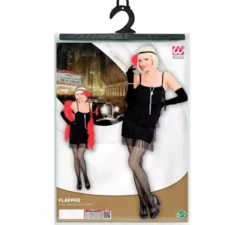 Costume da flapper classico nero da donna
