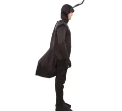 Costume da Formica Nera con cappuccio e guanti per adulto