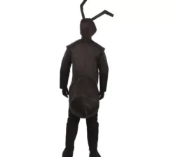 Costume da Formica Nera con cappuccio e guanti per adulto