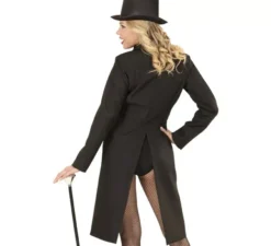 Costume da gala lungo Showtime nero o frac da donna