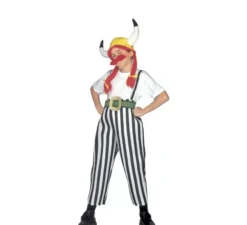 Costume da gallo con casco per bambini