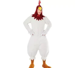 Costume da gallo dei cartoni animati per uomo
