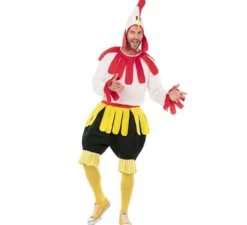 Costume da gallo per un uomo