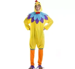 Costume da gallo per un uomo