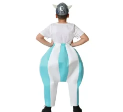 Costume da Galo a righe blu per bambino