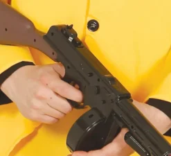 Costume da gangster giallo per un uomo