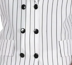 Costume da gangster milionario bianco per uomo