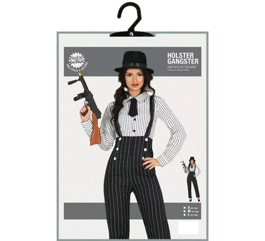 Costume da gangster milionario per donna