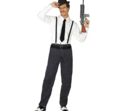 Costume da gangster per uomo