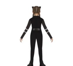 Costume da gatta nera per bambina