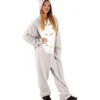 Costume da gattino grigio per adulti