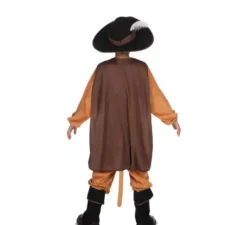 Costume da Gatto con gli stivali con maschera per bambino