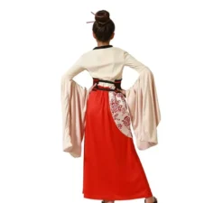Costume da geisha beige per bambina