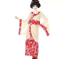 Costume da Geisha con fiori per donna