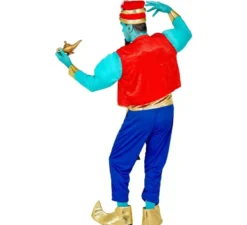 Costume da Genio della magia blu per uomo