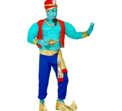 Costume da Genio della magia blu per uomo