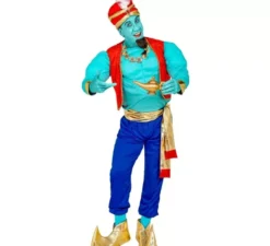 Costume da Genio della magia blu per uomo