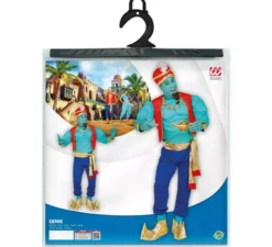 Costume da Genio della magia blu per uomo