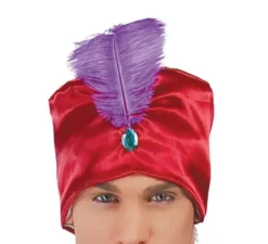 Costume da genio granato per un uomo