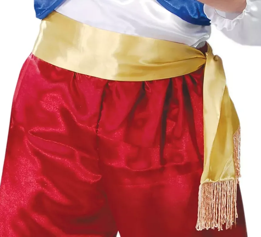 Costume da genio granato per un uomo