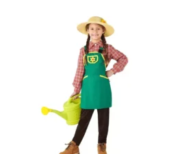 Costume da giardiniere o agricoltore professionista per ragazze