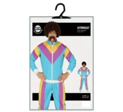 Costume da ginnasta anni '80 da uomo