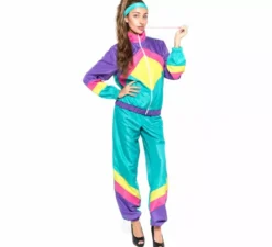 Costume da ginnasta retr� da donna