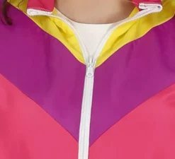 Costume da ginnasta rosa da tuta per adolescenti