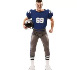 Costume da giocatore di football americano per un uomo