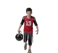 Costume da giocatore di football americano zombie per bambino