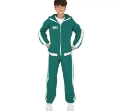Costume da giocatore di giochi di calamari per adolescenti