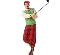 Costume da giocatore di golf da uomo
