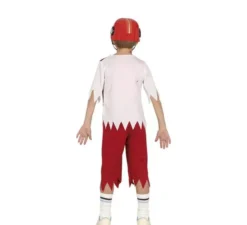 Costume da giocatore di rugby zombie per ragazzo