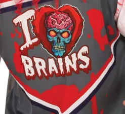 Costume da giocatore di rugby zombie per uomo