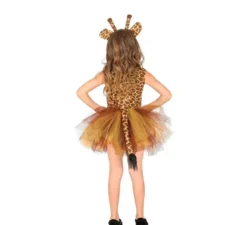 Costume da giraffa con tutù e fiocco per bambina