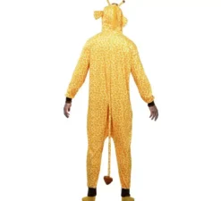 Costume da giraffa Kugurumi con cappuccio e orecchie per adulto