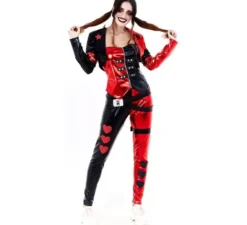 Costume da giullare assassino per donna