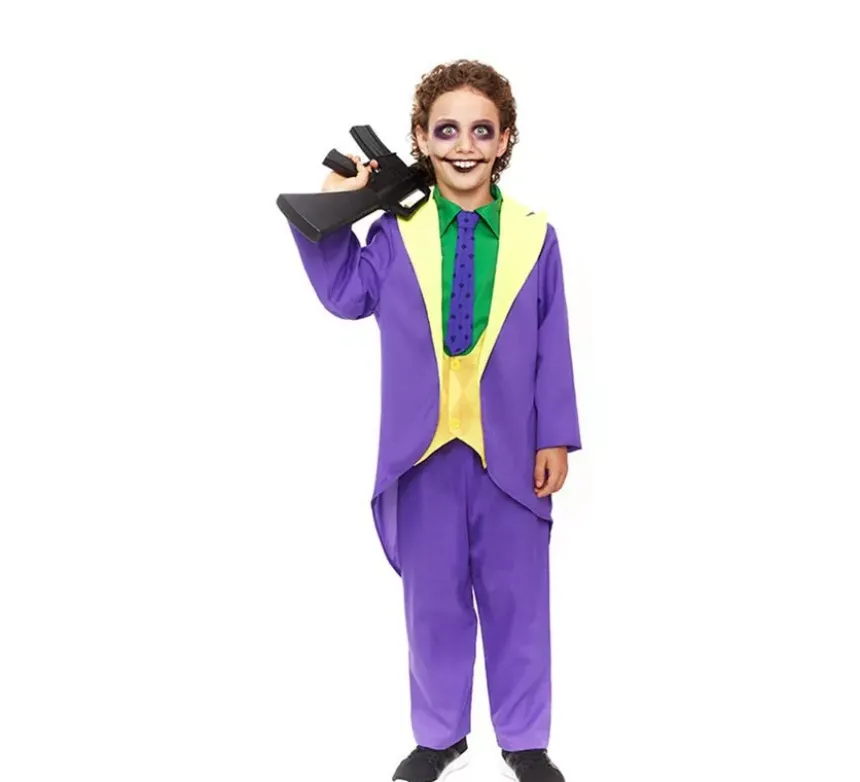 Costume da giullare che ride per bambino