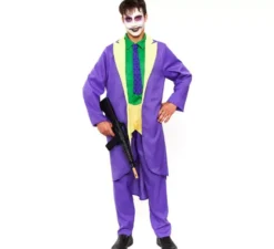 Costume da giullare che ride per uomo