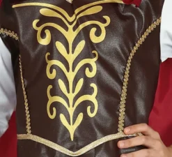 Costume da gladiatore con mantello per bambina