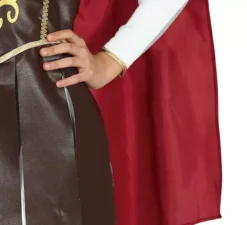 Costume da gladiatore con mantello per bambina