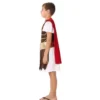 Costume da gladiatore con mantello per bambino